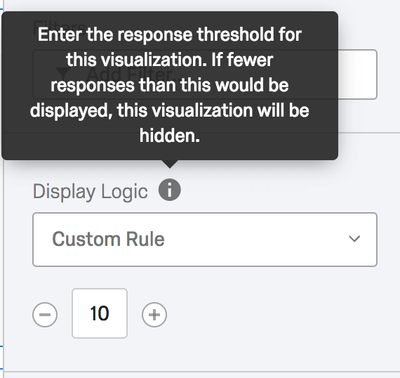 Conditional display logic