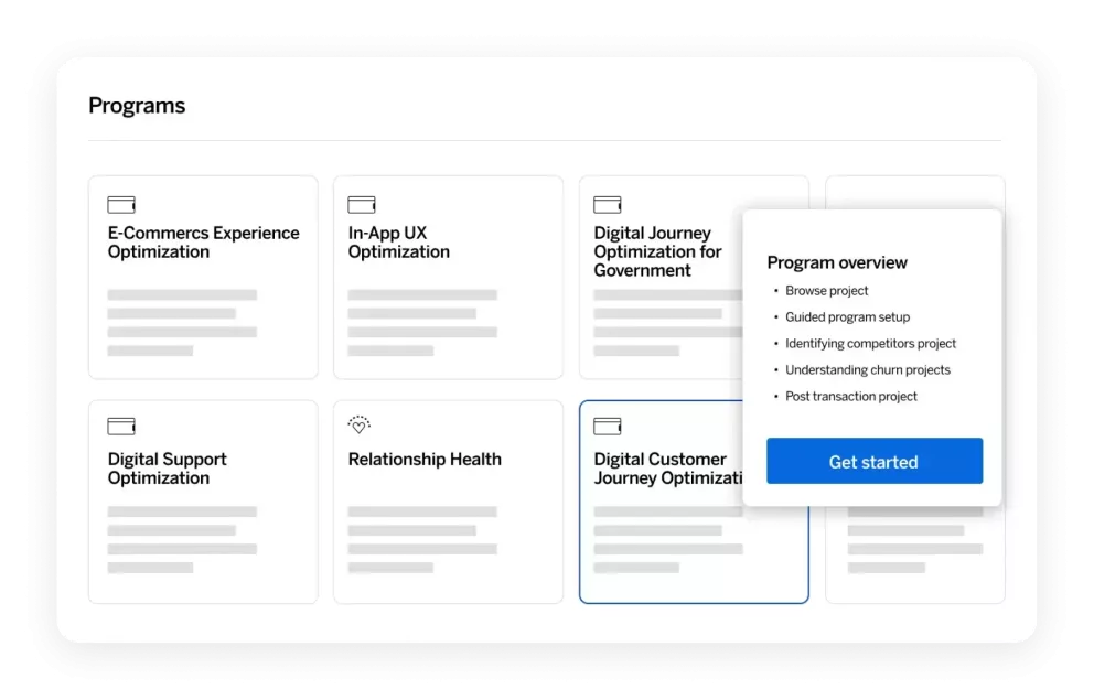 Program overview for pre-built digital solutions.